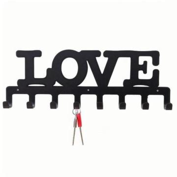 Moderne metalen letter Wall Art - Custom Home Decor Hanger