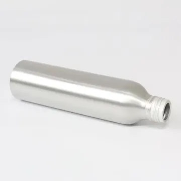 screw bottle mouth aluminum container