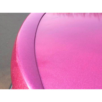 matte diamond pink glod car wrap vinyl