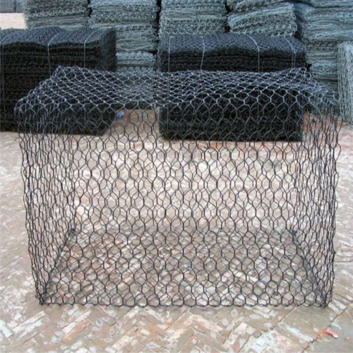 Cage en pierre de panier de gabion galvanisé à haute teneur en zinc