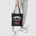 Custom Print логотипі Логотип Canvas Bag Қайта пайдалануға болатын TOTE сөмкесі