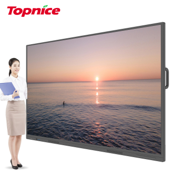 Topnice Interactive LED Whiteboard para tecnologia escolar inteligente e educação infantil