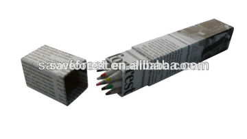 eco-friendly craft gray paper colored pencil