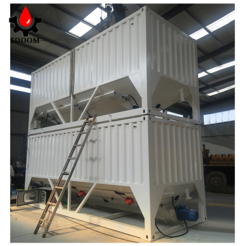 Cement Powder Silo Container Type SDDOM 50tons Horizontal Storage Solution China