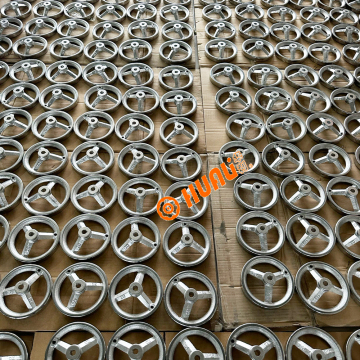 5 Inch Cast Iron Wheels and Carbon Steel Handwheels