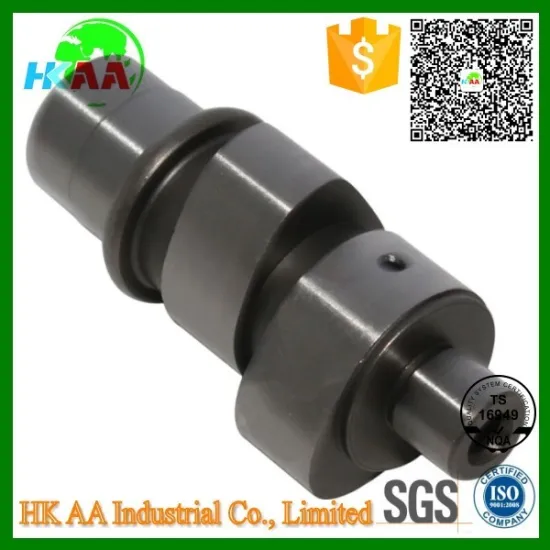 TS16949 standard OEM heavy duty cnc precision machined automotive transmission carbon steel racing camshaft for motorcycles