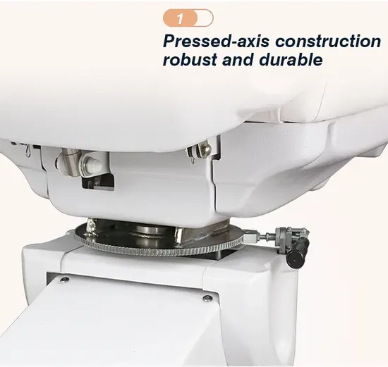 Electric Massage Table with Rotated and Tilt Features for Cosmetics Salon