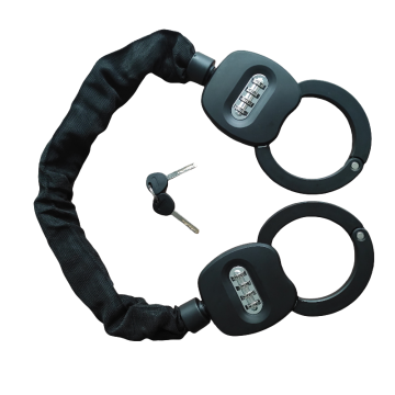4 Digit Combination Chain Lock - Anti-Theft Security for E-Bikes, Motorcycles, and Scooters