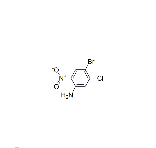 Benzenamine,4-bromo-5-chloro-2-nitro- CAS 827-33-8