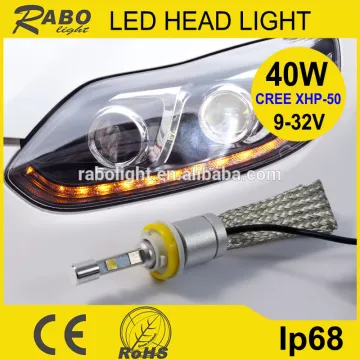40w 12v 24v auto led jeep headlight 9006 9004 jeep wrangler led headlight h7 h11 h13 big dipper light moving head