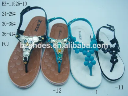 2016 Children's fashion flip-flops drilling children flip-flops wholesale