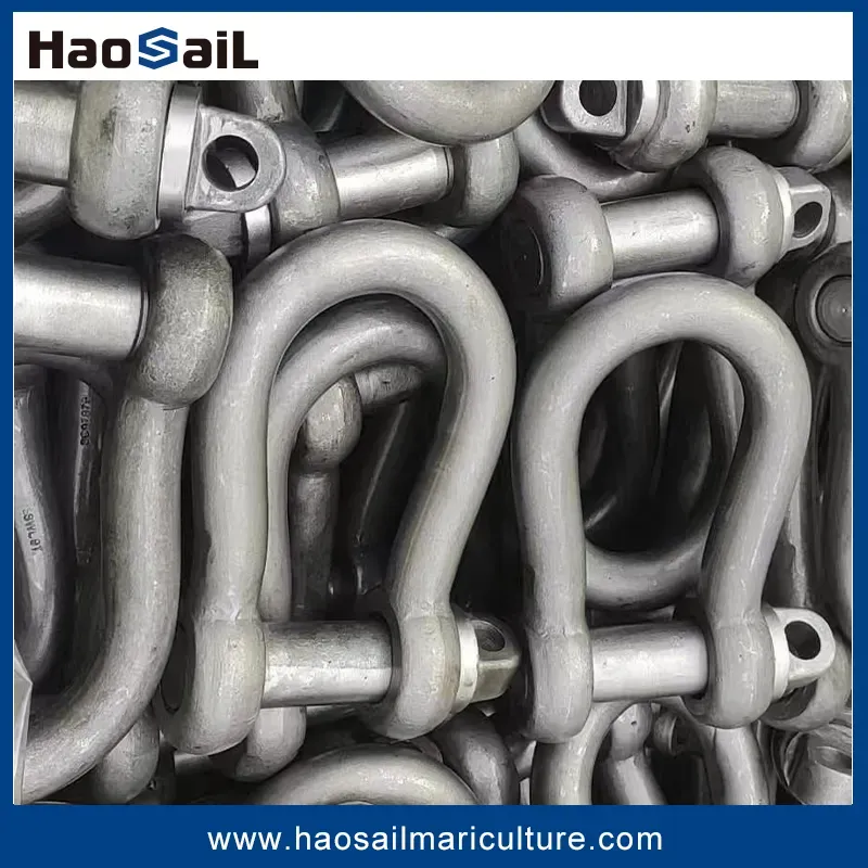 Corrosion-Resistant High-Fatigue LTM D-Type Mooring Shackle for Marine Hardware Connection