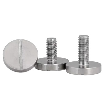 High-Quality 304 & 316 Stainless Steel Polished Slotted Big Round Head Screws: Your Ultimate Fastening Solution