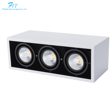 Multi-Head Square LED Downlights: Single to Quadruple Options