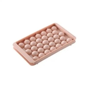 33 Cavity Reusable Plastic Ice Ball and Popsicle Mold with Lid