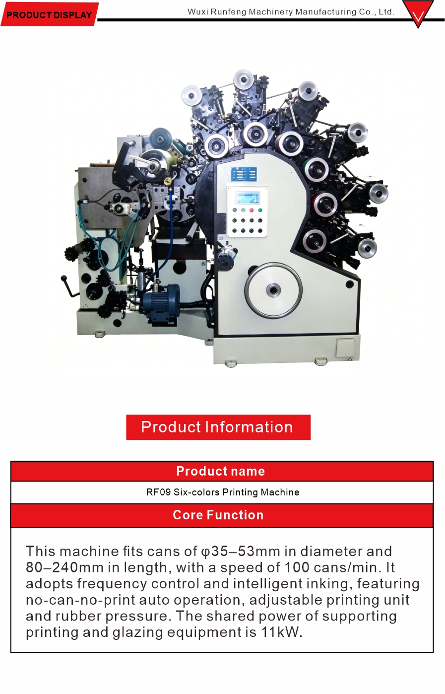Automatic No Can No Print Control Printer