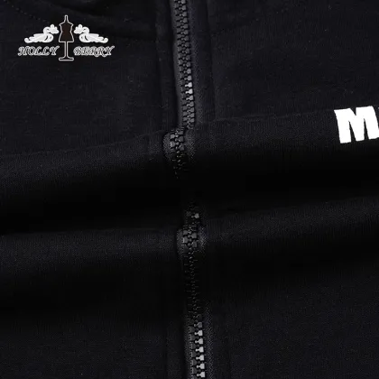 Pullover Full Sleeves Casual Black Breathable Hoodies Sweatshirts