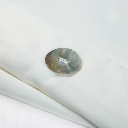 Snow White 100% Egyptian Cotton Modern Style Quilt Cover