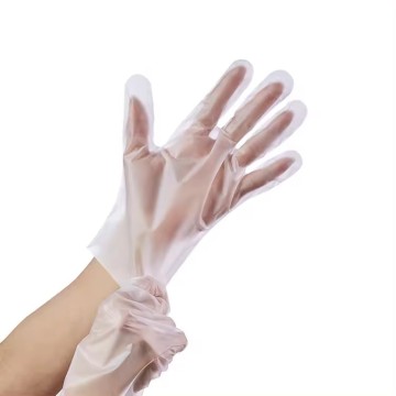 China Price de fábrica Guantes de plástico TPE: impermeable, transparente y multipropósito para la cocina y la limpieza general