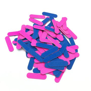 Files de mini-ongles Red Red jetables personnalisés - Ordres en vrac