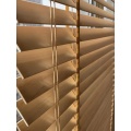 Solid Wooden Strips Pine Venetain Blinds Sunscreen Internal