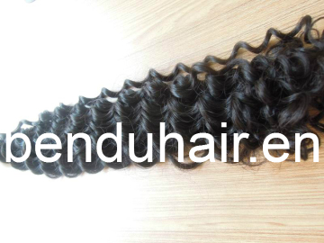 Virgin Weft Human Hair, Natural Remy Human Hair Weft (BD-11072608)