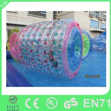 High quality transparent inflatable water walking roller on water