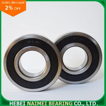 6302-2RS 6302-ZZ Radial Ball Bearing 15X42X13