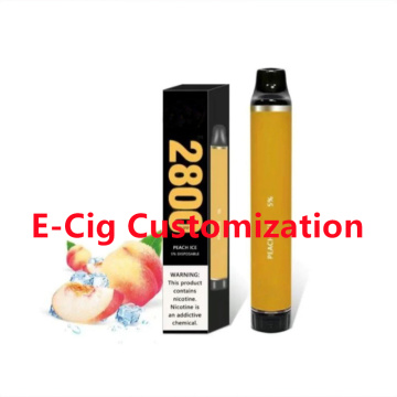 Custom vape disposable vape 2800puffs