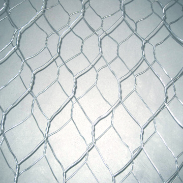 Malha de arame hexagonal Gabion