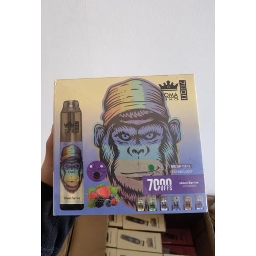 Roma King 7000 Puffs Оптовичное одноразовое устройство