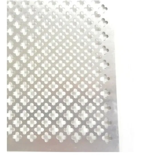 Cloverleaf Aluminum Perforated Metal Sheets for Radiator Covers