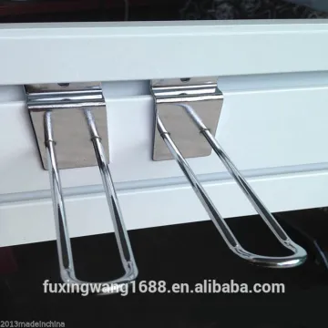 Double loop Metal slatwall display hook