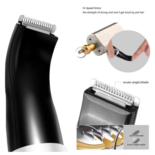 Quiet Light Cat Hair Trimmers for Paws