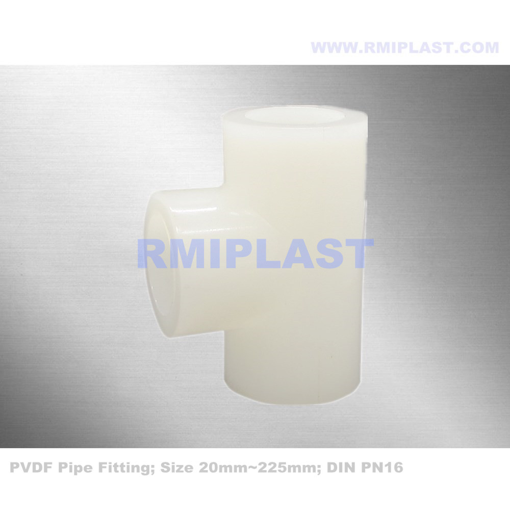 PVDF Equal Tee ISO PN16