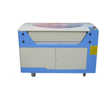 ZM1390T blue and white main structure co2 Laser engraving cutting machine