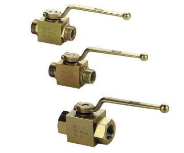 High pressure ball valve