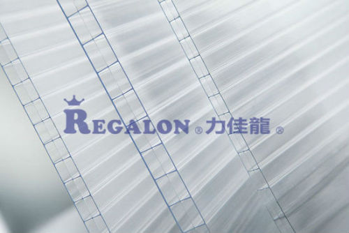 100% Lexan Material Twinwall Polycarbonate Hollow Sheet