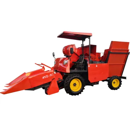 sweet maize combine harvester machinery