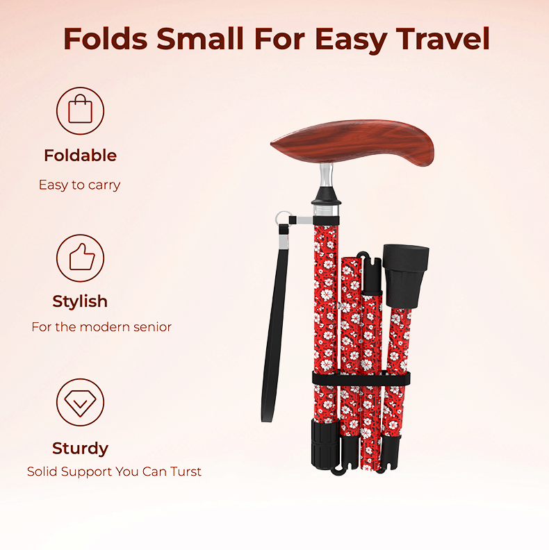 Modern Carbon Fiber Folding Cane for Men - View 5