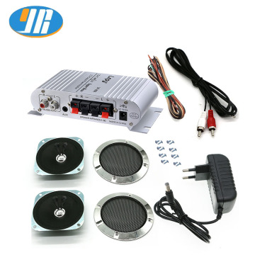 LP-808 DIY Arcade Mini Amplifier - 2x20W High Quality Audio Amplifier with Bass/Treble Control RCA Input 12V