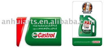Castrol plastic playing cards