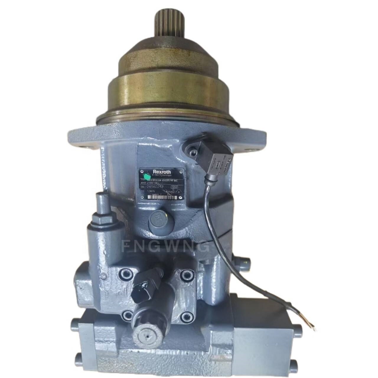 Rexroth A6VE107 A6VE107HZ163W-VZl080PT20 A6VE107HZ3/63W-VZL22B-S Loop Hydraulic Axial Piston Motor For Rexroth1