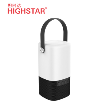 Rechargeable Bluetooth Lamp Speaker - 1800mAh for Camping