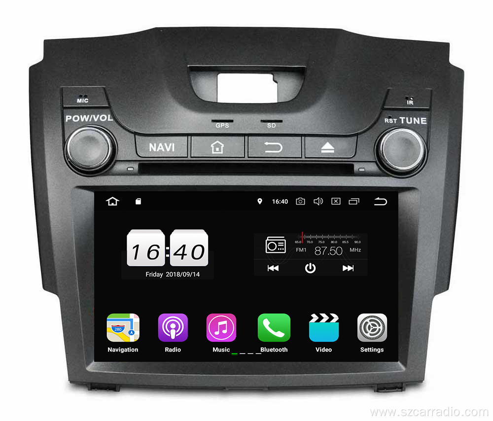 Android car dvd for S10 2013-2014
