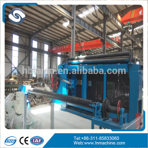 Chinese gabion mesh making machine/ chicken wire mesh mach Factory