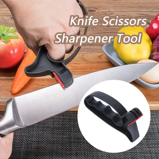 Versatile Hand Scissor and Knife Sharpener: The Perfect Home, Kitchen, and Gift Item for Easy Maintenance