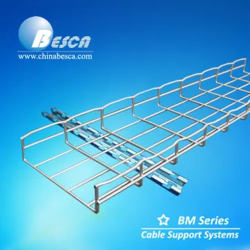 Electro galvanized zinc cable mesh tray steel cable trays
