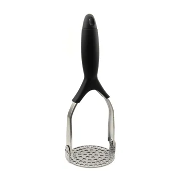 Professional Kitchen Tools: Mash Potato Ricer - Food Grade Stainless Steel Revolving Potato Masher