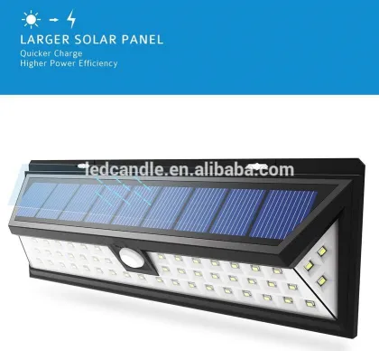 Used parking lot light 54 LED Solar Motion Sensor light visual comfort lighting Outdoor led Wall mounted Lamp